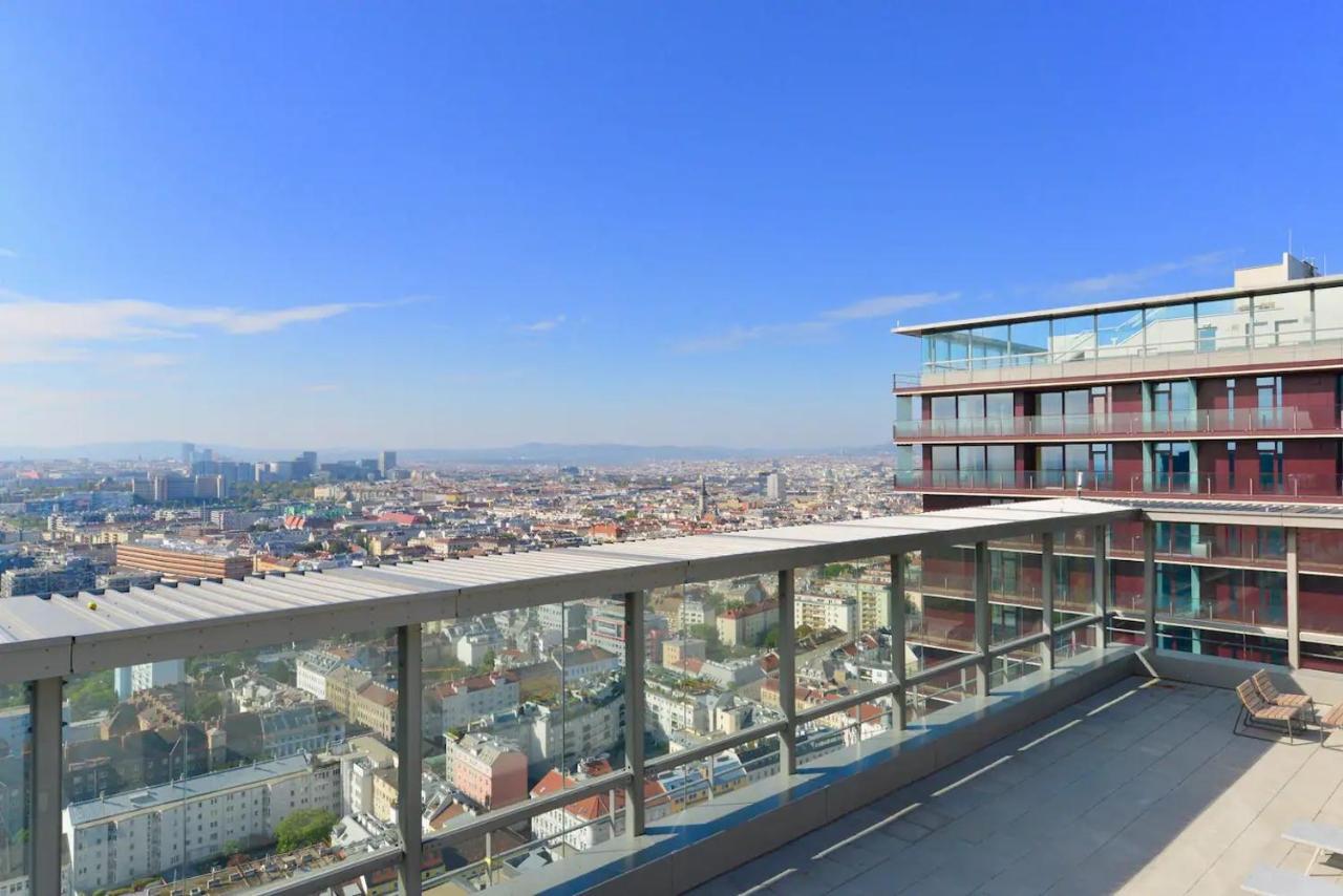 Ferienwohnung Skyscraper-Feeling With Parking Nearby Wien Exterior foto